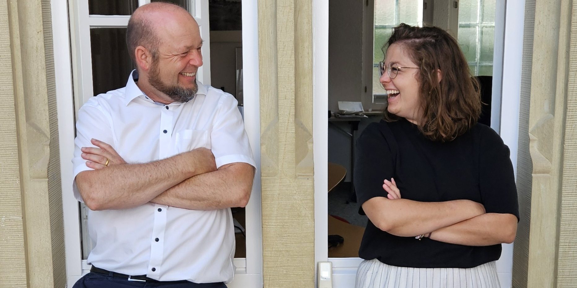 Die Geschäftsleitung des Vereins besteht aus Michael Volz und Annika Feile
